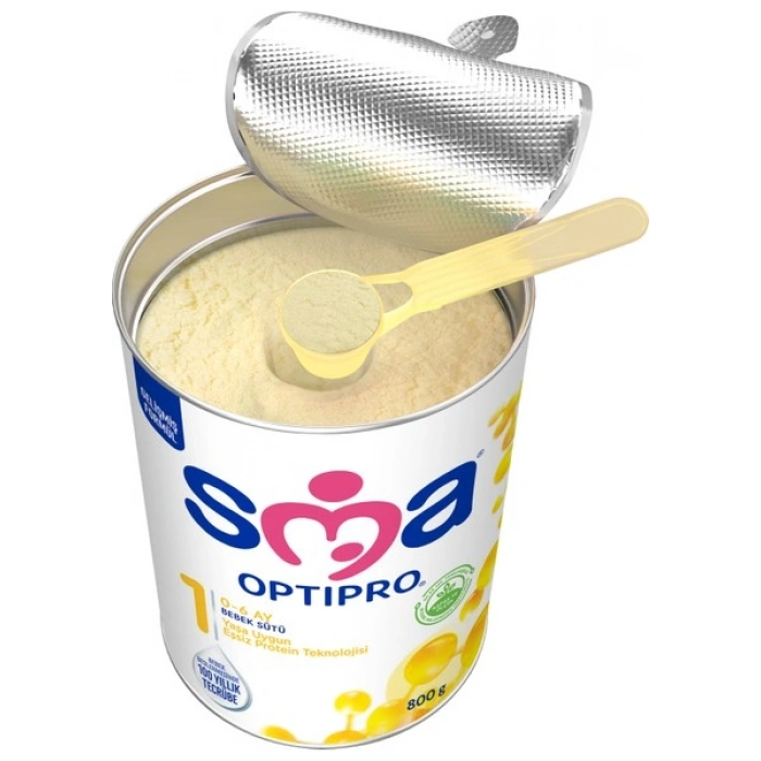 SMA Optipro Probiyotikli 1 0-6 Ay Bebek Sütü 800 gr x 3 Adet