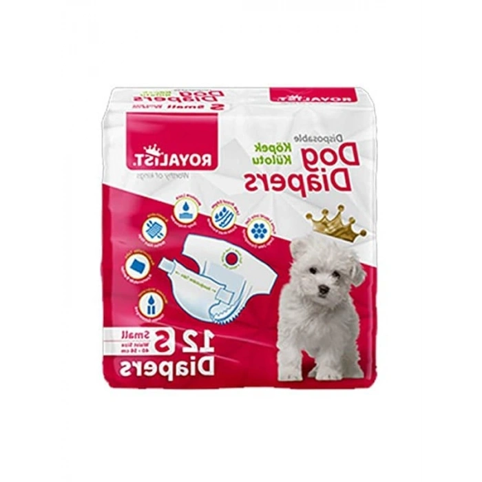 Small 40-56cm 12 Adet Köpek Alt Bağlama Bezi - Kullanışlı