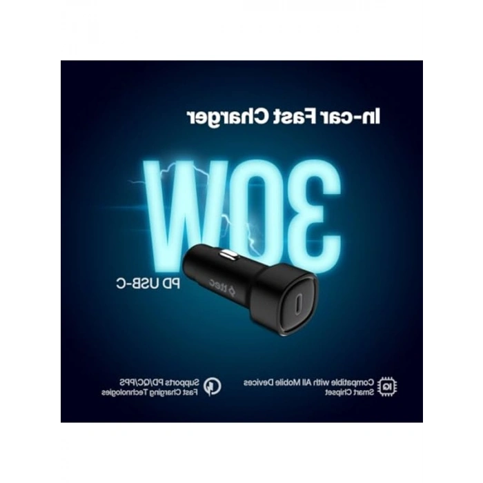 SmartCharger PD 30W Araç Hızlı Şarj Aleti 2CKP01S