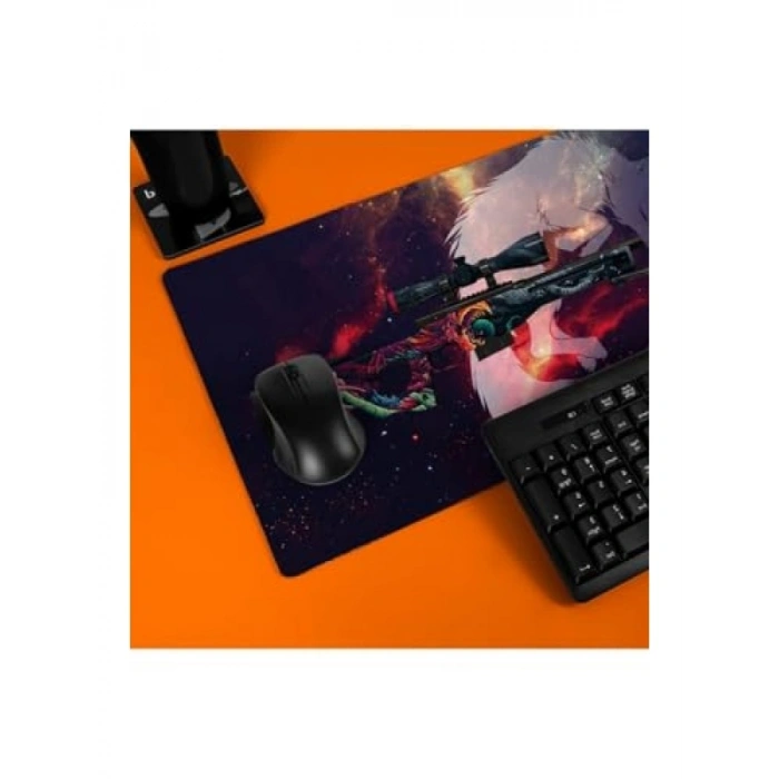 Sniper Tasarımlı Büyük Mousepad, 70x30 cm