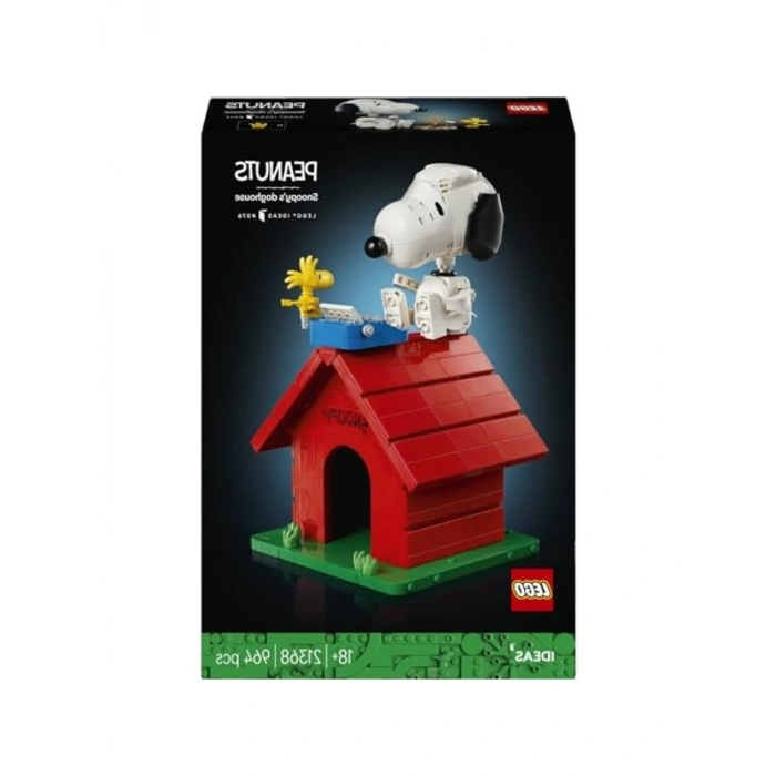 Snoopy Figürü ile Duruşu Ayarlanabilir Dekoratif Model Seti, 964 Parça