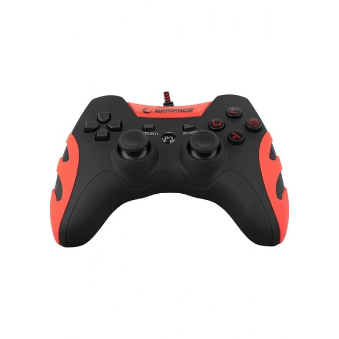 Snopy Rampage SG-R218 Ps3/pc x Input Kırmızı USB 1.8m Joypad
