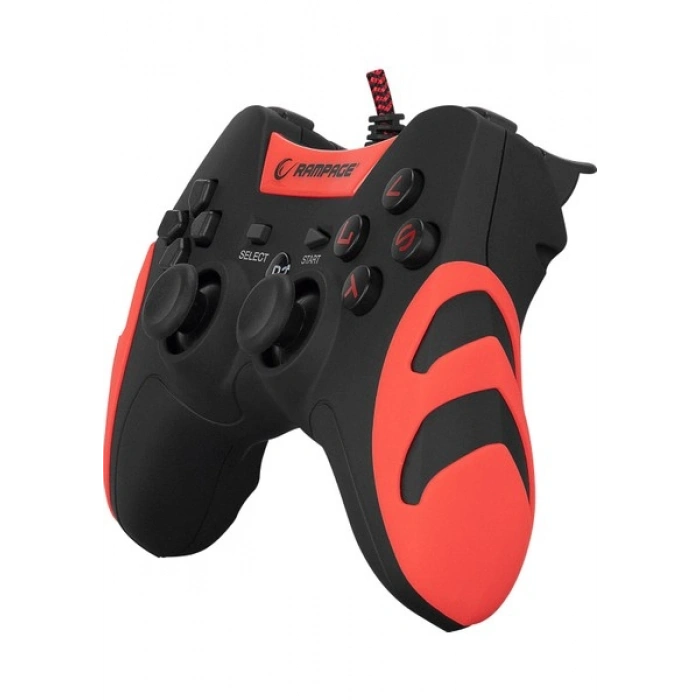 Snopy Rampage SG-R218 Ps3/pc x Input Kırmızı USB 1.8m Joypad