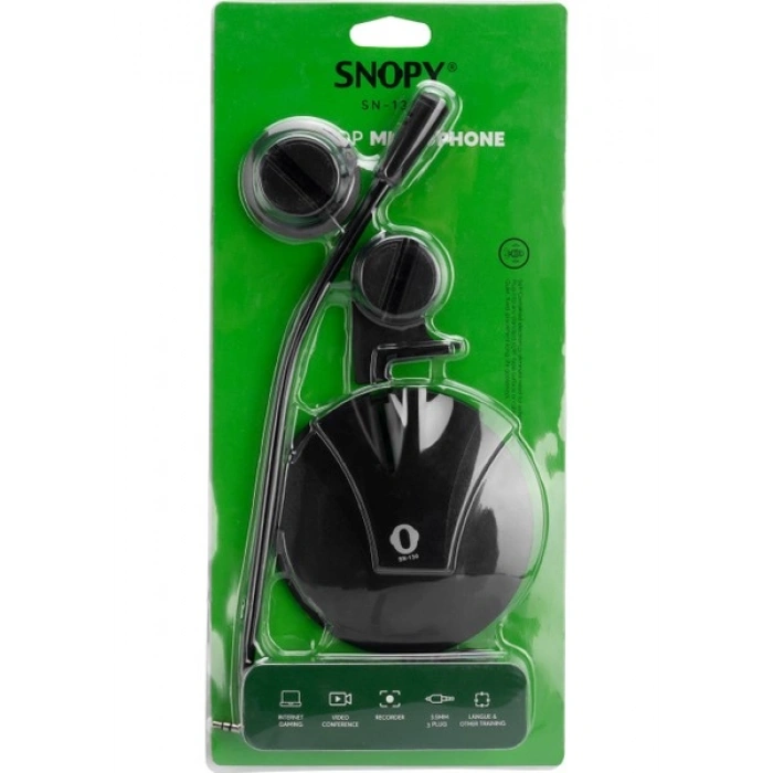 Snopy Sn-130 Siyah Mikrofon