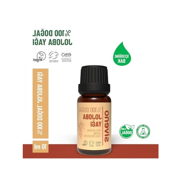 Soğuk Sıkım Jojoba Yağı, 10ml Doğal Cilt Bakımı