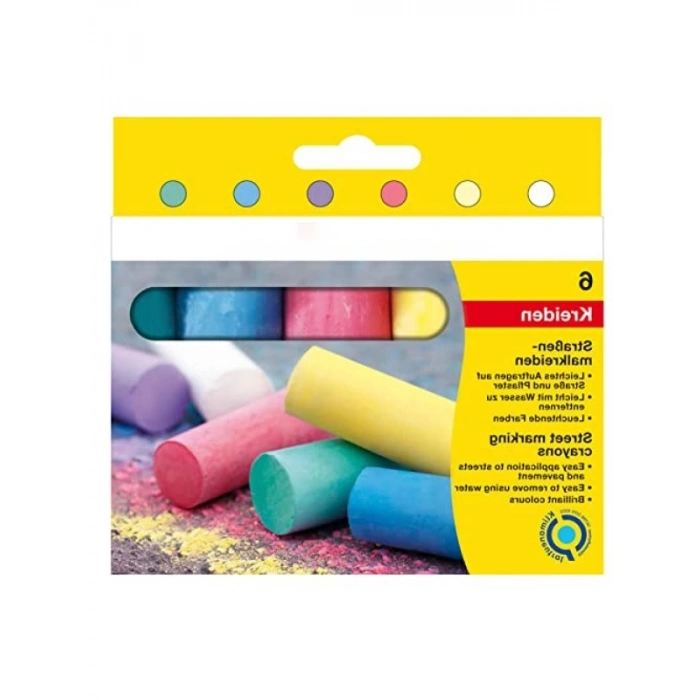 Sokak İşaretleme Pasteli 6 Renkli Set