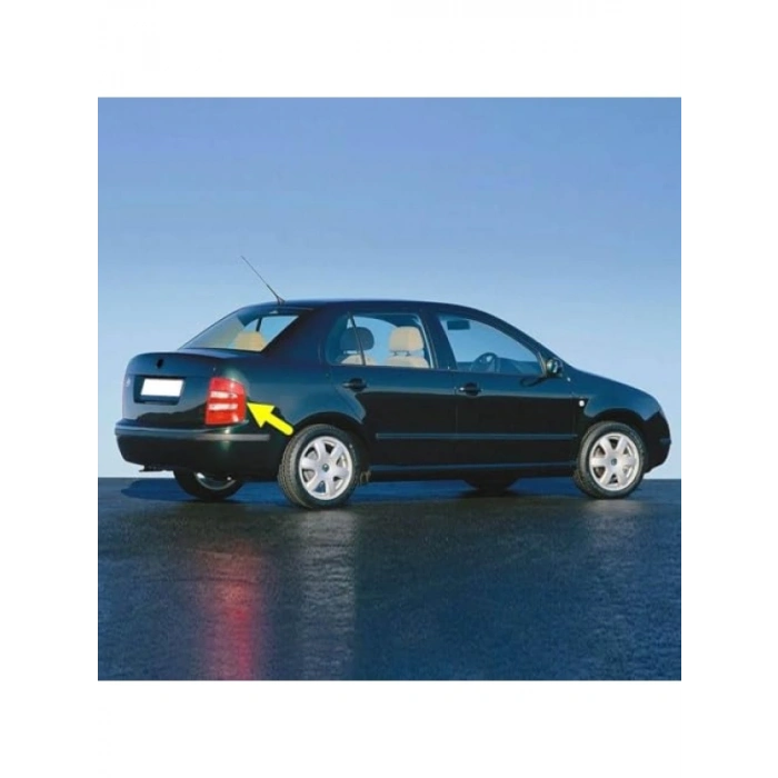 Sol Arka Stop Fren Lambası, 2000-2004 Fabia Sedan ile Uyumlu
