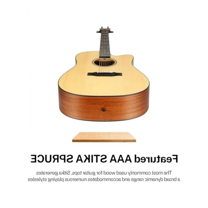 Solak Akustik Gitar Paketi, 9-12 Yaş Arası Çocuklar İçin