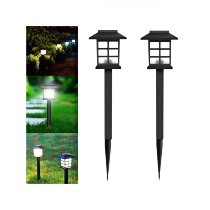 Solar Güneş Enerjili Bahçe Aydınlatması - 2 Adet Paket
