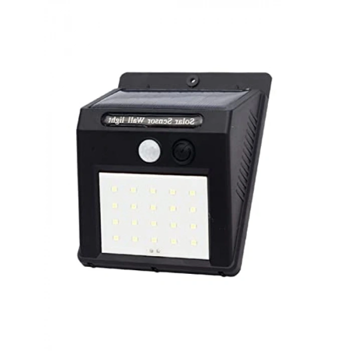 Solar Sensörlü Duvar Tipi LED Aplik - 20 LED