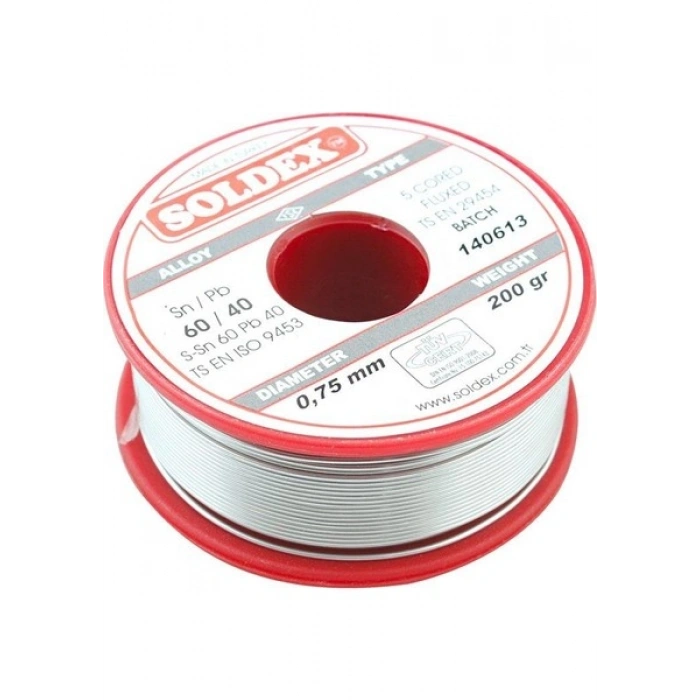 Soldex 200 Gr Lehim 0,75 Mm