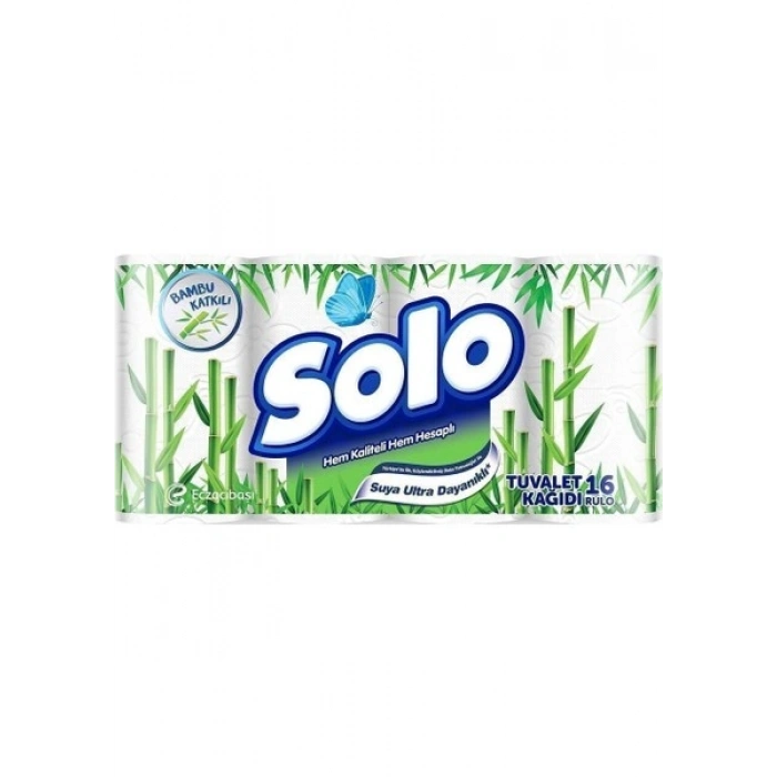 Solo Bambu Katkılı Tuvalet Kağıdı 48li