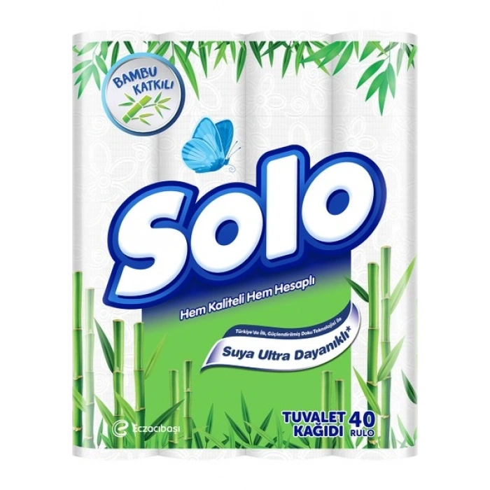 Solo Bambu Tuvalet Kağıdı 40lı