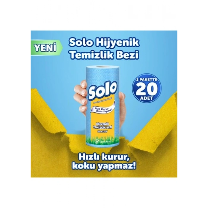 Solo Hijyenik Temizlik Bezi