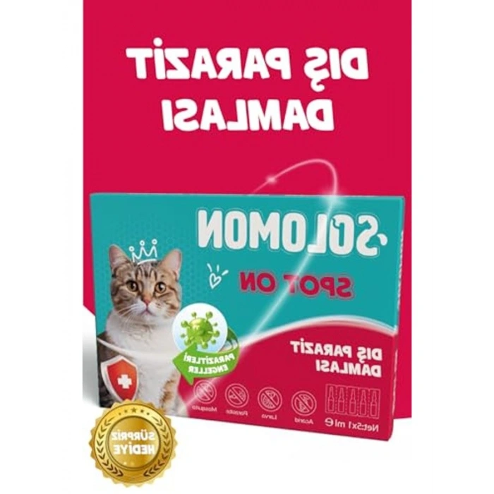 Solomon 2li Set İç - Dış Anti Parazit Bitkisel Damla 5 Adet Ve 2 Adet Tablet Seti