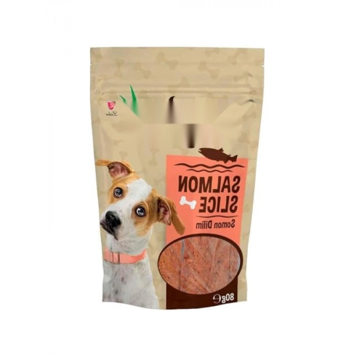 Somon Etli Dilim Köpek Ödül Maması - 80 G