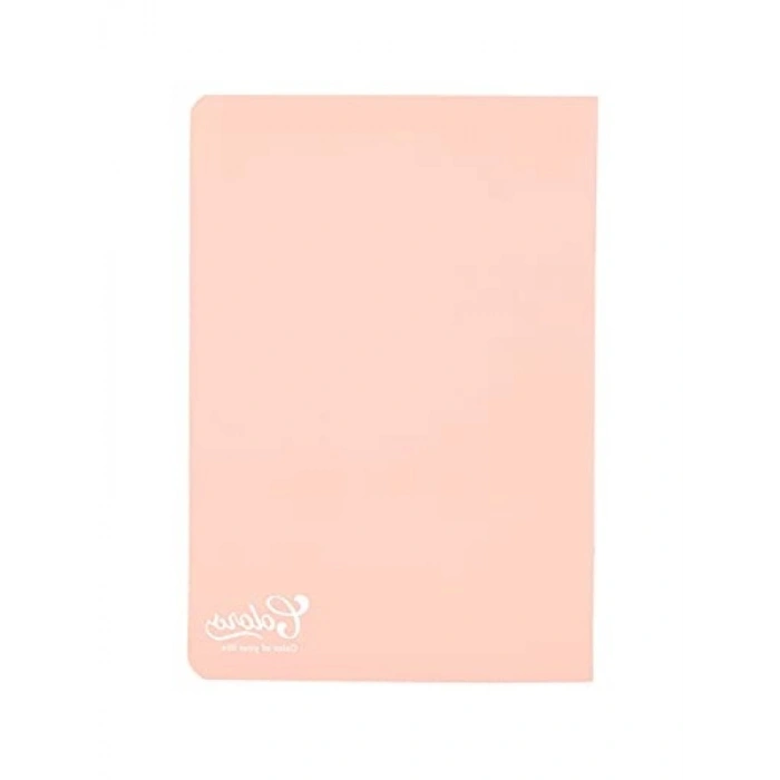 Somon Renkli A5 Çizgili Defter - 60 Yaprak