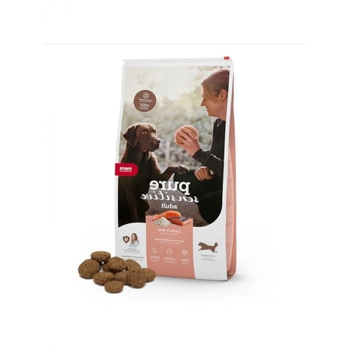 Somon ve Pirinçli Yetişkin Köpek Maması, 12.5 Kg