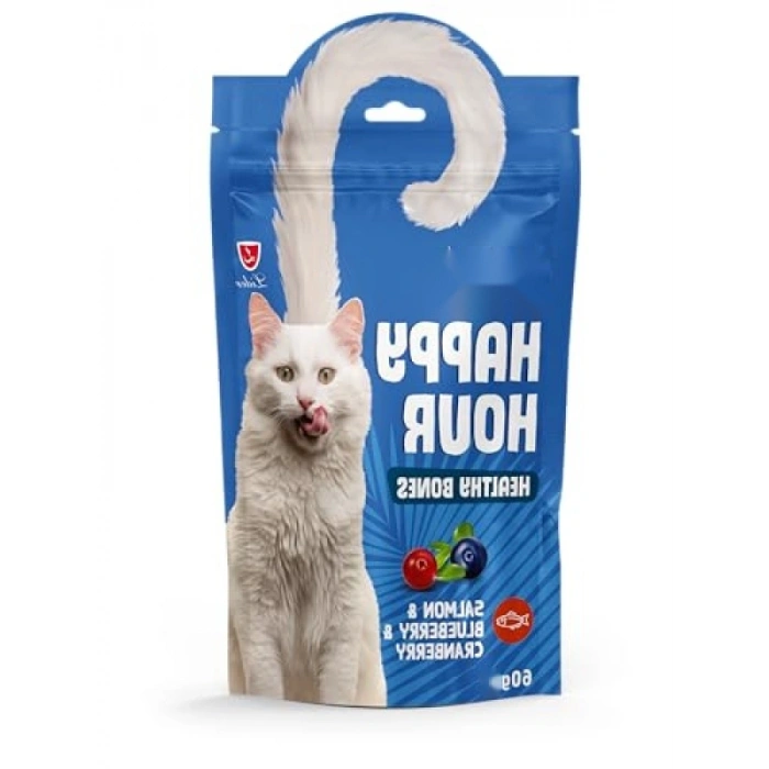 Somon ve Yaban Mersinli Kedi Ödül Maması - 60 gr