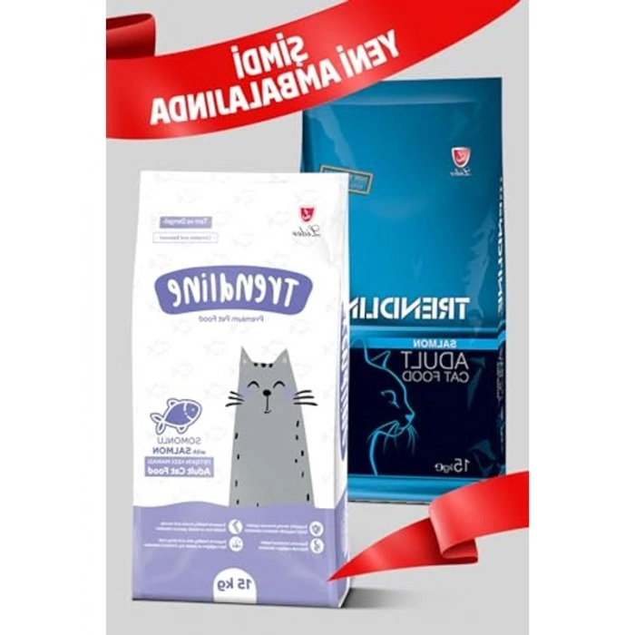 Somonlu Kedi Maması, 15 Kg, Lezzetli ve Doyurucu Seçenek