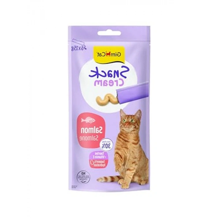 Somonlu Kedi Ödül Atıştırmalığı, 6 x 15 gr Lezzetli İkram