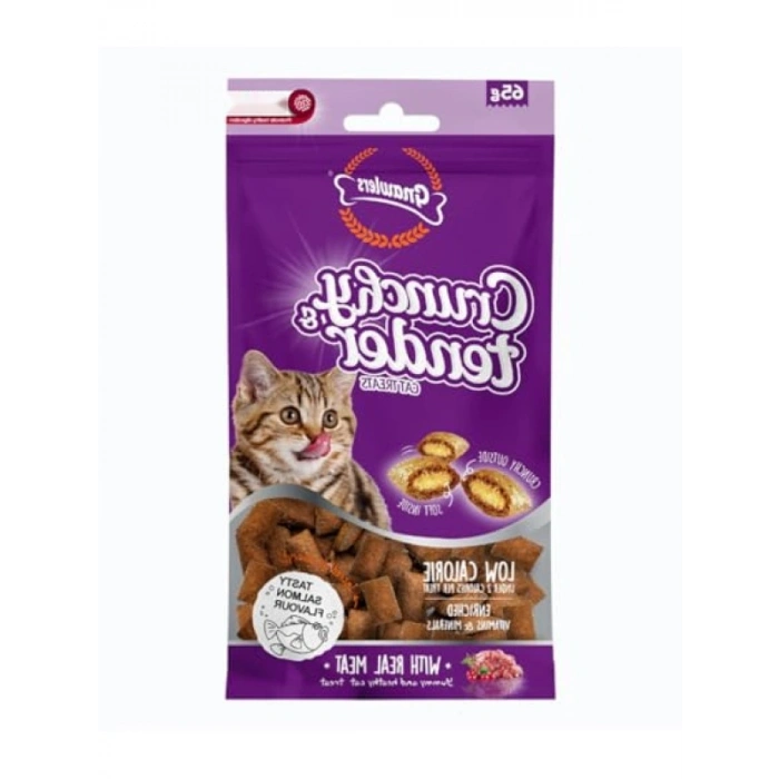 Somonlu Prebiotik Destekli Kedi Ödül Maması - 65g