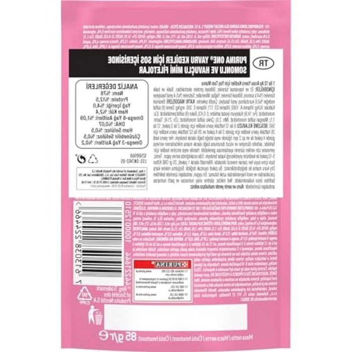 Somonlu Yavru Kediler İçin Yaş Mama 85 Gr, Besleyici