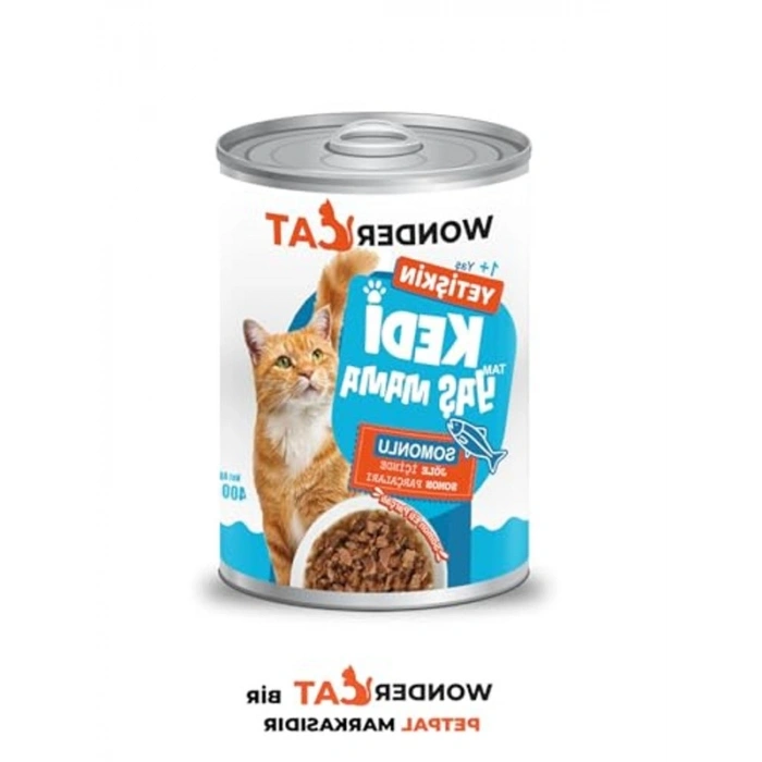 Somonlu Yetişkin Kedi Konservesi 400gr x 12 Adet