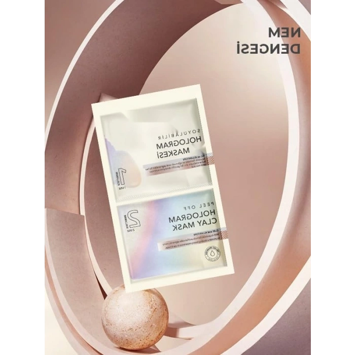 Soyulabilir Hologram Yüz Maskesi - 2x7.5 ml