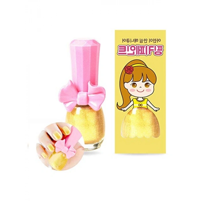 Soyulabilir Oje - Çocuklar İçin Shiny Gold