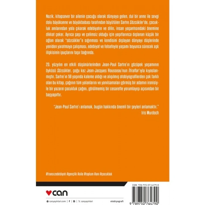 Sözcükler - Jean-Paul Sartre
