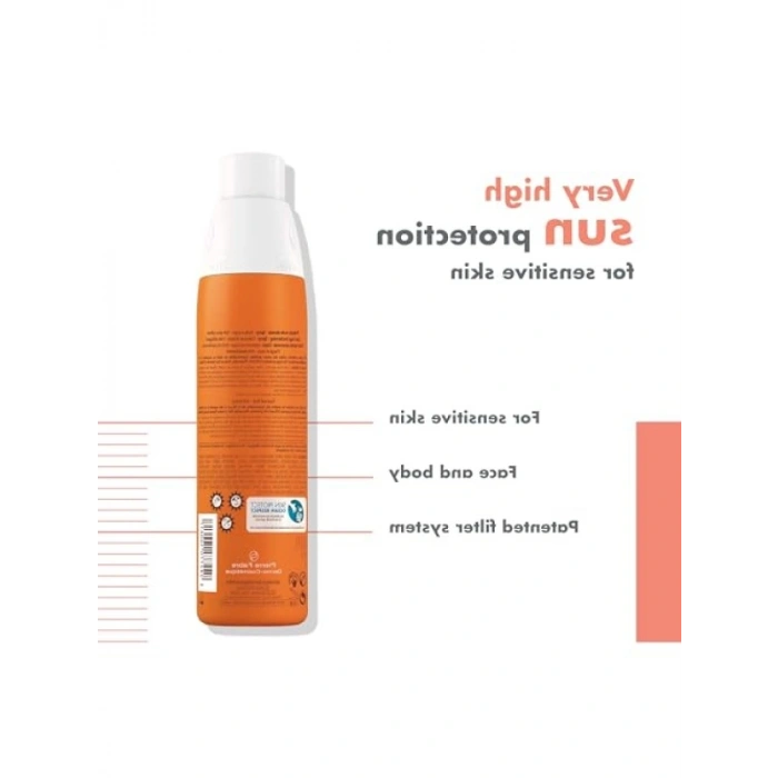 SPF 50+ Güneş Koruma Özellikli Termal Sprey (200ml)