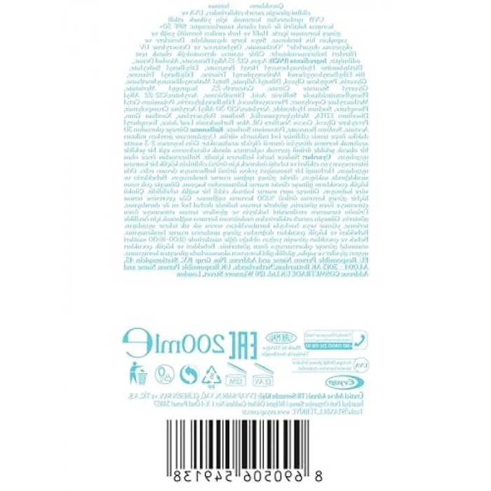 SPF 50+ Güneş Kremi 200 ml