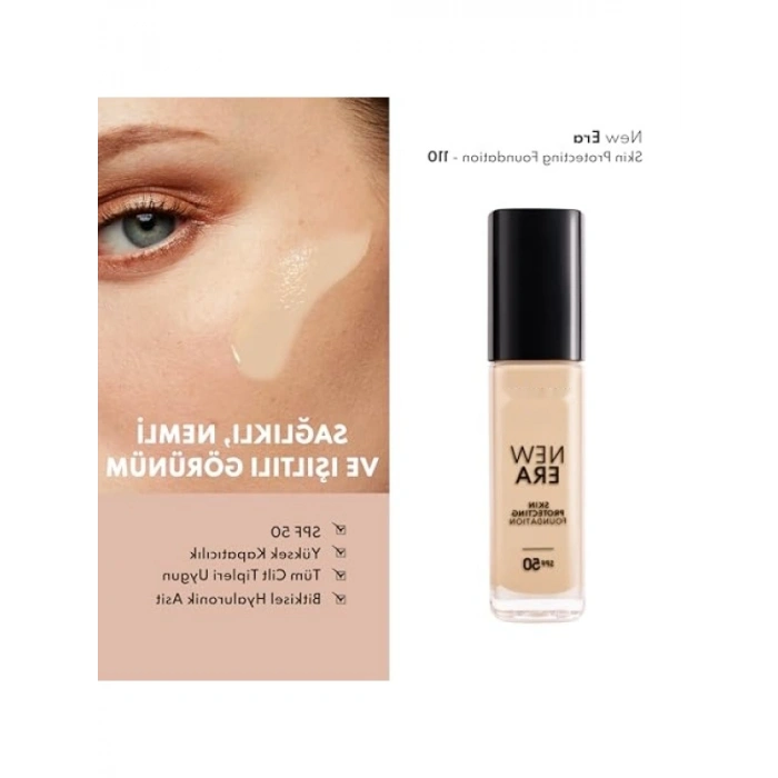 SPF 50 Koruyucu Fondöten - 110 Soft Ivory