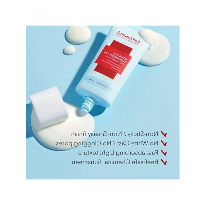 SPF50 Güneş Kremi, Tüm Cilt Tipleri için Yüksek Koruma