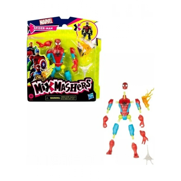 Spider-Man Mix Mashers Aksiyon Figürü