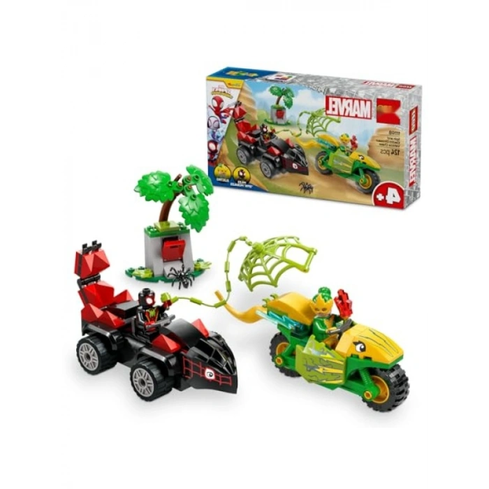 Spidey Temalı Yaratıcı Dinozor Aracı Yapım Seti