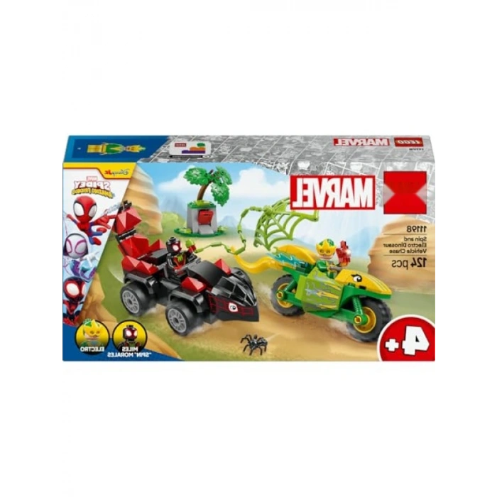 Spidey Temalı Yaratıcı Dinozor Aracı Yapım Seti