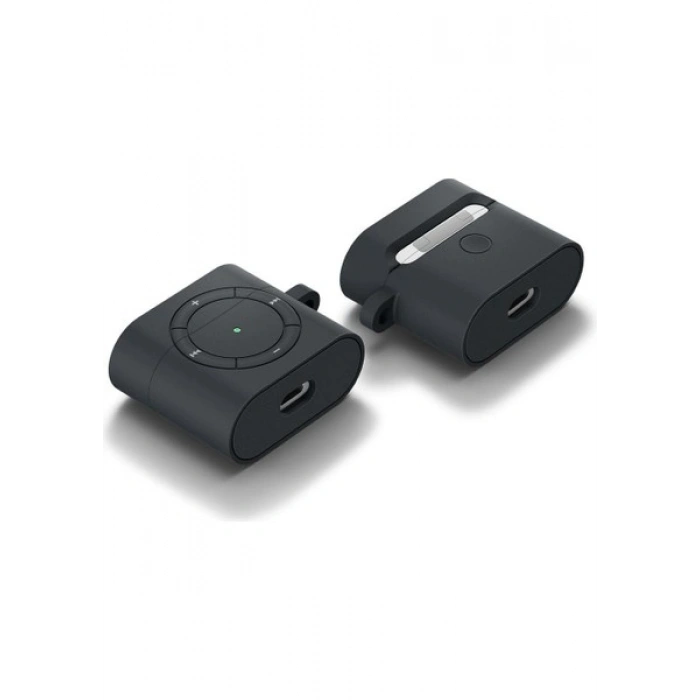 Spigen AirPods (3. nesil) Kılıf Classic Shuffle Charcoal - ASD01992