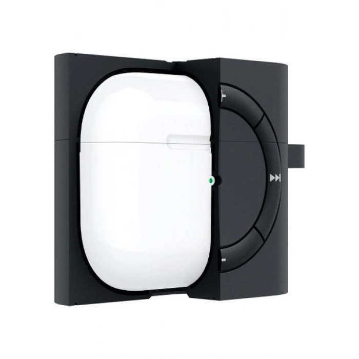 Spigen AirPods (3. nesil) Kılıf Classic Shuffle Charcoal - ASD01992
