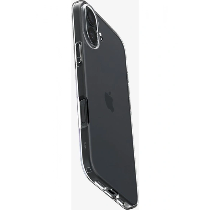 Spigen Apple iPhone 16 Plus ile Uyumlu ince Kılıf Crystal Flex Sararmaya Dayanıklı DuraClear™ Hava Kanalı Teknolojisi™ Askeri Sınıf Koruma Rose Crystal Şeffaf Kapak - ACS08094