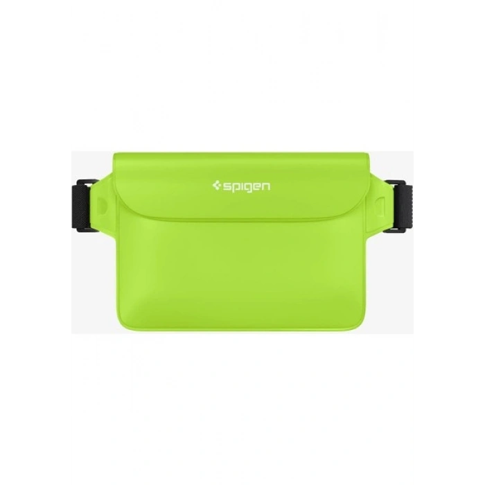 Spigen Aqua Shield WaterProof iPX8 Sertifikalı Su Geçirmez Bel Çantası (2 Adet) A620 Cactus Green - AMP06023