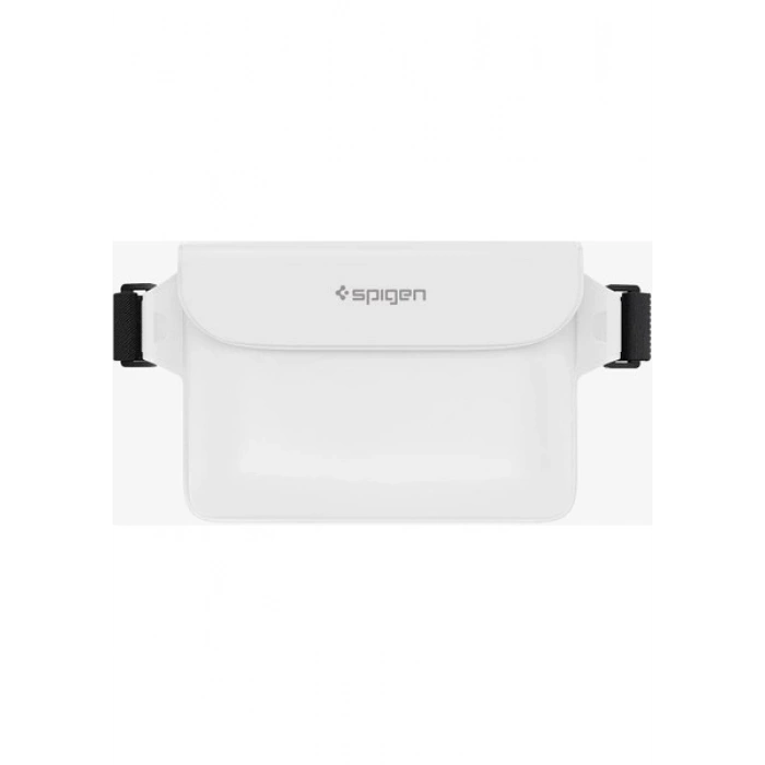 Spigen Aqua Shield WaterProof iPX8 Sertifikalı Su Geçirmez Bel Çantası (2 Adet) A620 Snow White - AMP06022