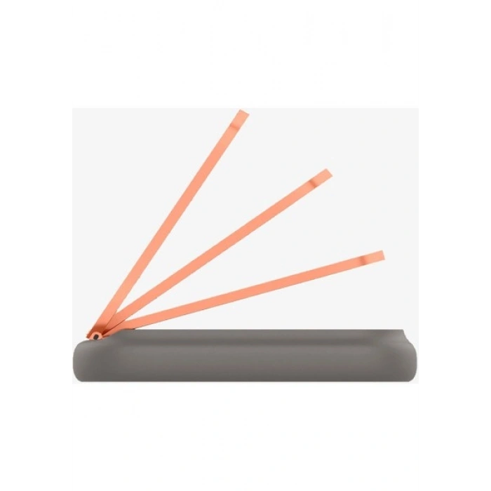 Spigen Caseology Apple iPhone 16 Pro Max ile Uyumlu Silikon MagSafe Kılıf Nano Pop Mag Standlı Hava Kanalı Teknolojisi™ Askeri Sınıf Koruma Papaya Gray Kaymaz Kapak - ACS08303