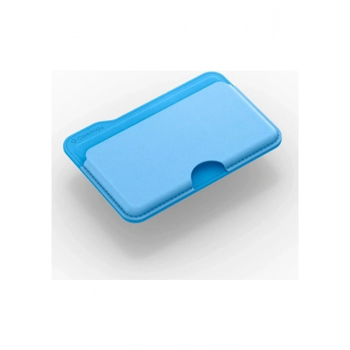 Spigen Caseology Apple iPhone için MagSafe özellikli 3 Kartlı Manyetik Cüzdan Folder Pop Wallet Sky Blue - AFA07231