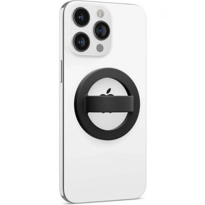 Spigen Caseology iPhone için MagSafe özellikli Silikon Telefon Tutucu Nano Pop Black Sesame - AFA07060