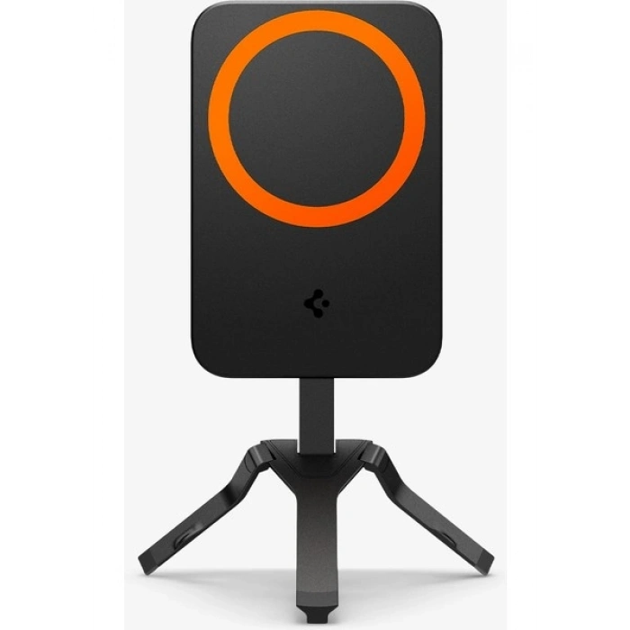 Spigen MagFit iPhone için MagSafe özellikli Tripod + Telefon Tutucu Stand Black S319 - AMP05994