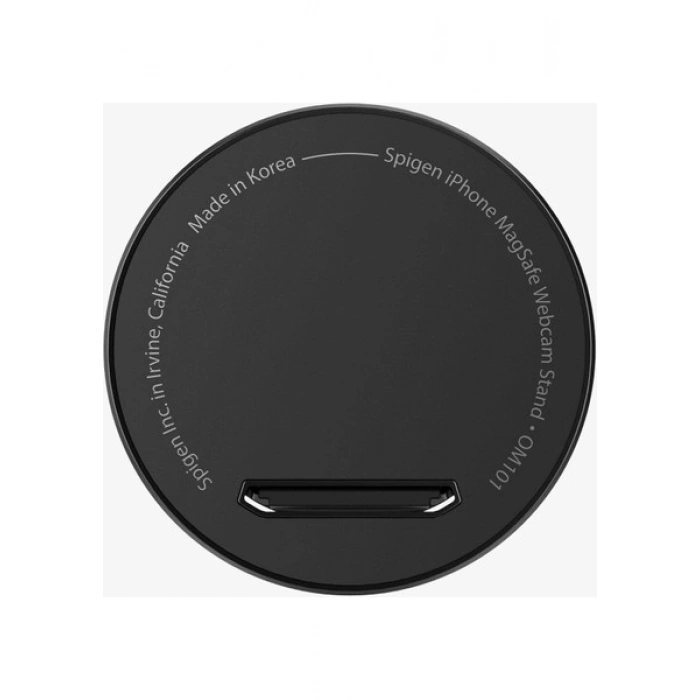 Spigen MagFit O-Mag Webcam iPhone için Manyetik Telefon Tutucu MagSafe özellikli Ring Black - AMP05596