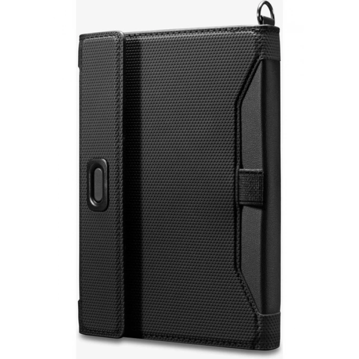 Spigen Passport Holder RFID Korumalı AirTag Destekli Seyahat Çantası Pasaport Cüzdan Black - AFA08852