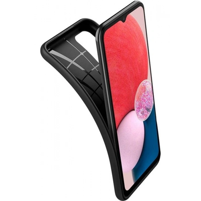 Spigen Samsung Galaxy A13 ile Uyumlu Kılıf Core Armor Matte Black - ACS04363